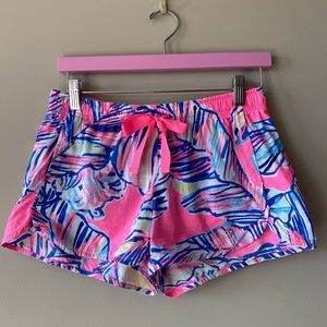 Lilly Pulitzer sleep shorts